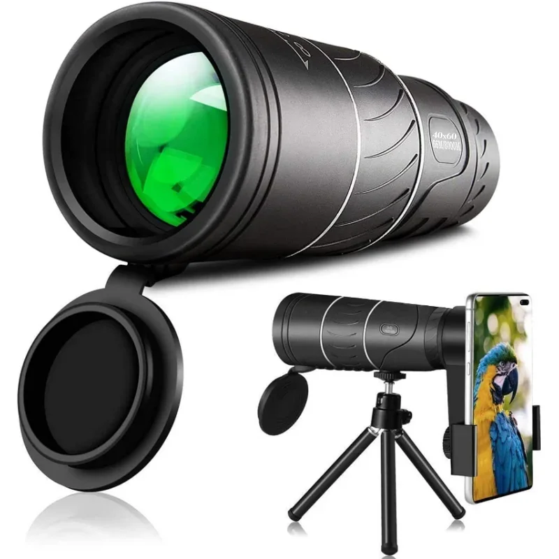 Monocular visión nocturna HD zoom militar para caza de largo alcance