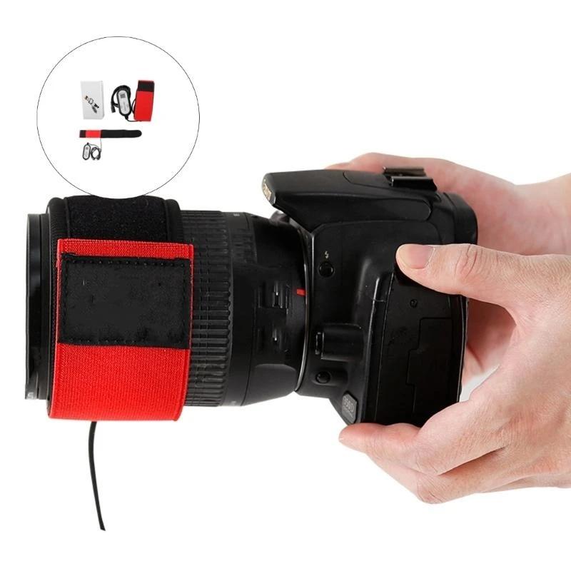 Tiras calefactoras correa desempañante para lente cámara, telescopio astronómico, temperatura K1KF