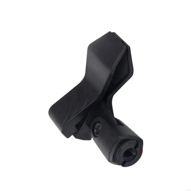 Clip soporte micrófono portátil, fácil configuración, posicionamiento ajustable para grabación óptima, abrazadera ABS - imagen 5