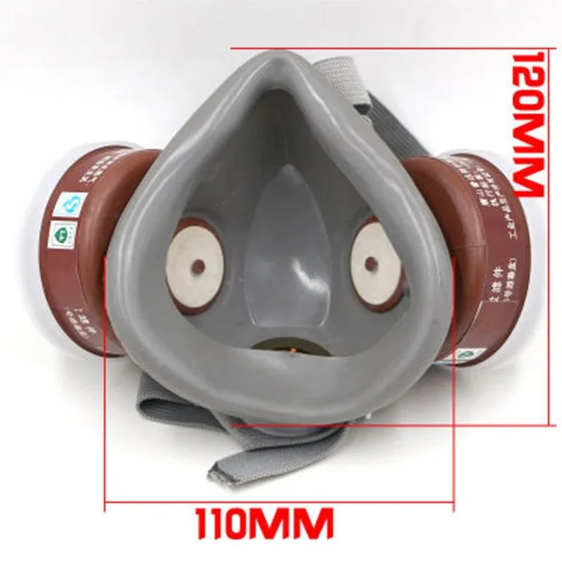 Máscara de Gas Industrial, pintura en aerosol, decoración, pulido, protección de formaldehído, pesticida, pintura química, respirador a prueba de polvo - imagen 5