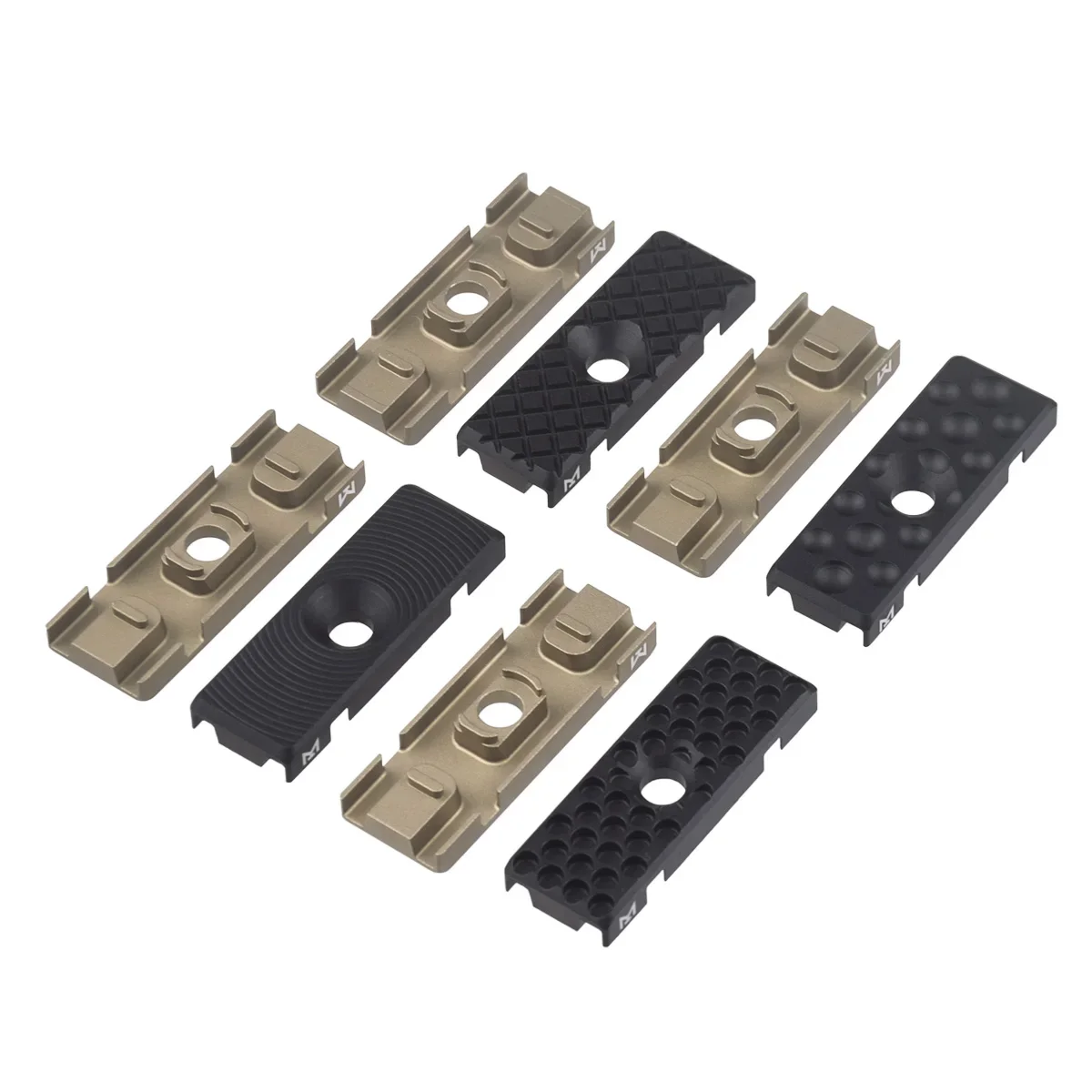 M-LOK Keymod sistema de guía de alambre de Metal Cable táctico CNC cubierta de riel de gestión de aluminio montaje fijo trasero accesorio de equipo de caza - imagen 5