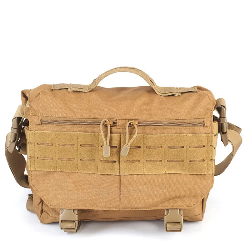 Bolsa de mensajero 1000D para hombre, bolso de hombro para ordenador portátil, bolsa de tela Oxford para entrega, equipo de trabajo para acampar al aire libre - imagen 5