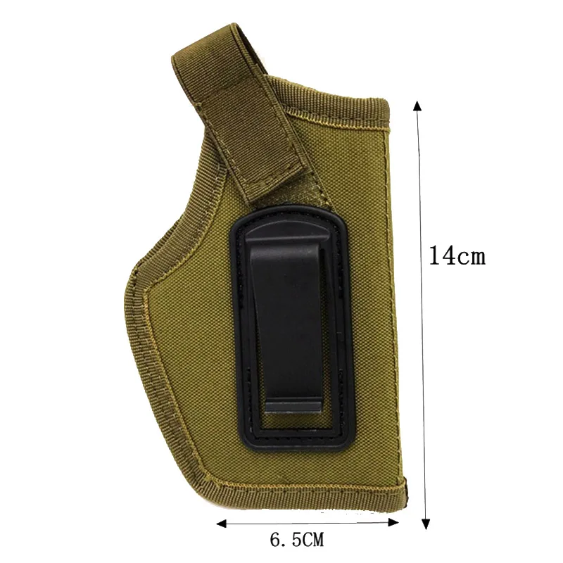 Bolsa oculta de nailon para pistola de caza táctica al aire libre, equipo táctico para Glock Sig Sauer Kahr Bersa IWB - imagen 3