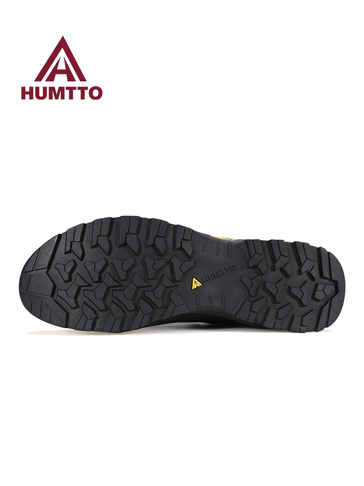 HUMTTO, zapatos de senderismo resistentes al frío para exteriores, zapatillas deportivas para hombre, botas de nieve de invierno para hombre, zapatos de trekking impermeables, zapatillas de deporte para acampar y cazar - imagen 3