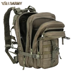 Mochila táctica LQARMY 35L, Mochila de asalto Molle, mochilas para hombres y mujeres, Mochila de viaje para acampar, Mochila Militar Tatica, bolsa de caza y senderismo