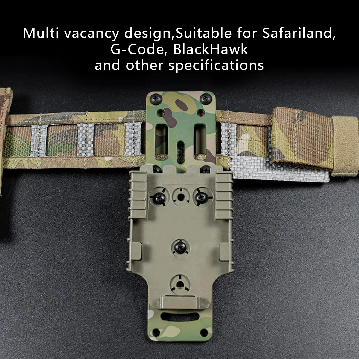 Funda de pistola Surefire X300 mano derecha para G17 Gen4 G19 X300U MHA LSK adaptador de funda de liberación rápida Modular QLS de 3 orificios - imagen 5