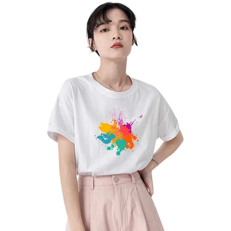 Parche colorido de transferencia térmica para planchar ropa, pegatina térmica para lengua, decoración de apliques DIY - imagen 2