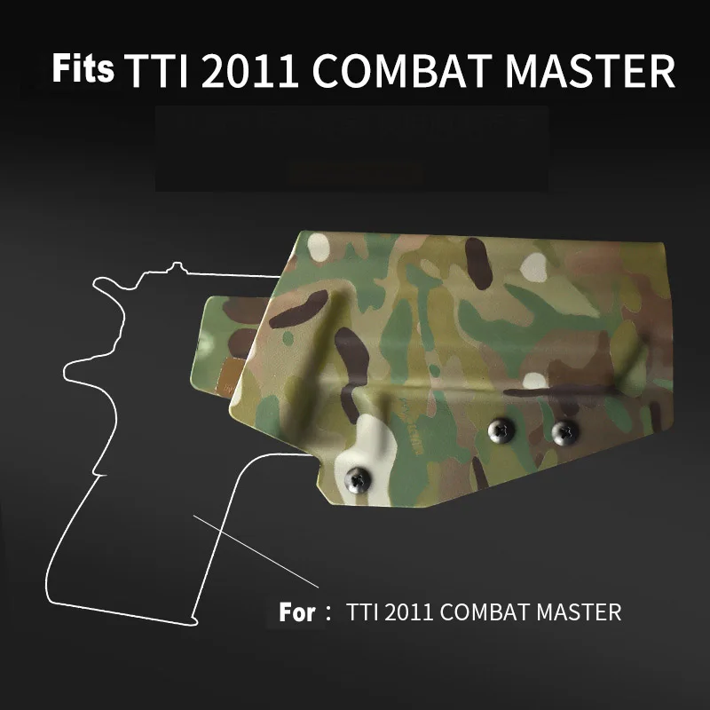 Funda de pistola táctica Kydex para TTI 2011, funda de pistola militar, cinturón de cintura, accesorios de caza y Tiro - imagen 3