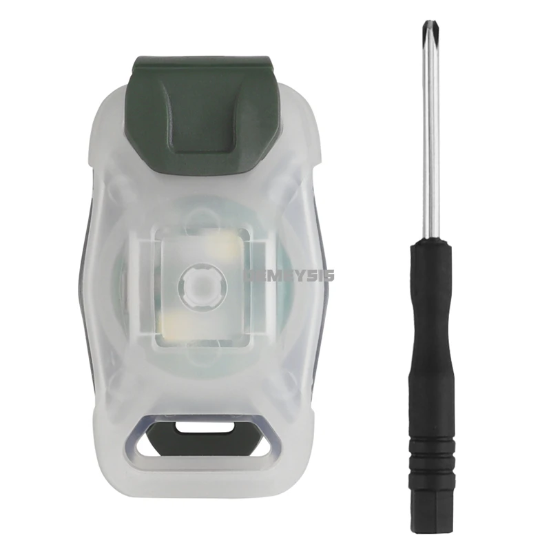 Luz de señal táctica NANO, 2 modos, lámparas de identificación IR para casco Airsoft, chaleco MOLLE, caza, tiro, combate, lámpara de señal LED - imagen 2