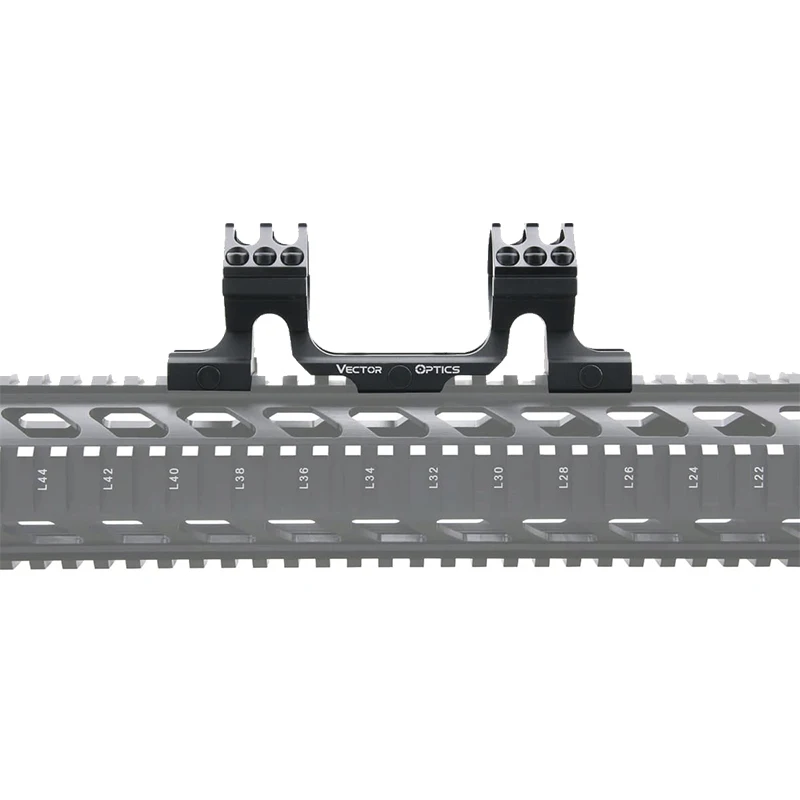 Vector Optics Airsoft táctico Ar15 Ak47 Rifle montaje de alcance óptico Cantilever 30Mm Qd montaje para Picatinny Rail caza - imagen 4