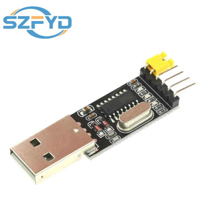 Convertidor USB a TTL, módulo UART CH340G CH340, interruptor de 3,3 V 5V para Stm Esp32 Respberry Pi Arduino - imagen 3