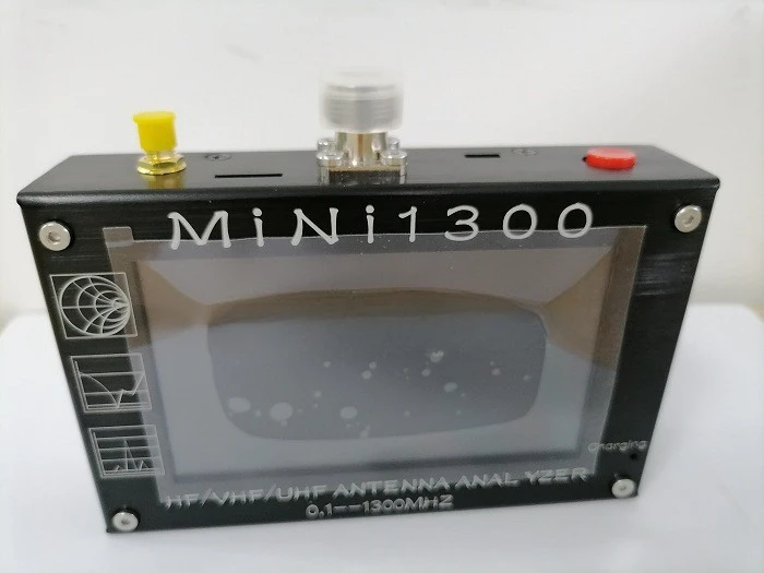 Analizador de red vectorial Multímetro de radiofrecuencia RF de onda estacionaria portátil Analizador de antena vectorial 1,3G - imagen 3