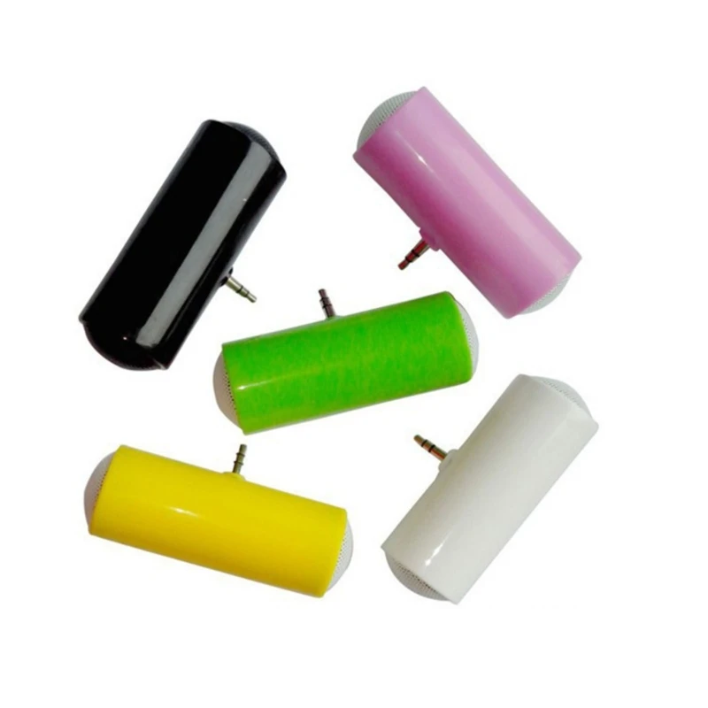 Altavoz cuadrado ligero, altavoz colorido con conector 3,5mm para regalo del hogar, envío directo - imagen 4