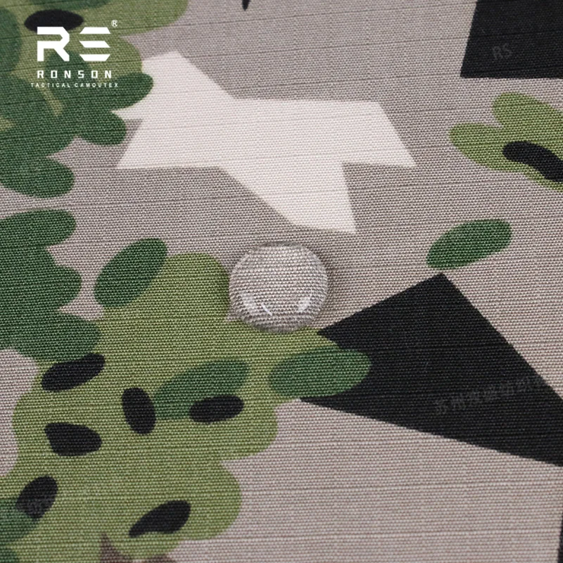 Tela a cuadros de algodón y nailon, tela de camuflaje Serbian Gost - imagen 2