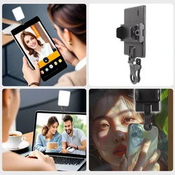 Selfie Light luz de relleno LED con brazo ajustable para vídeo