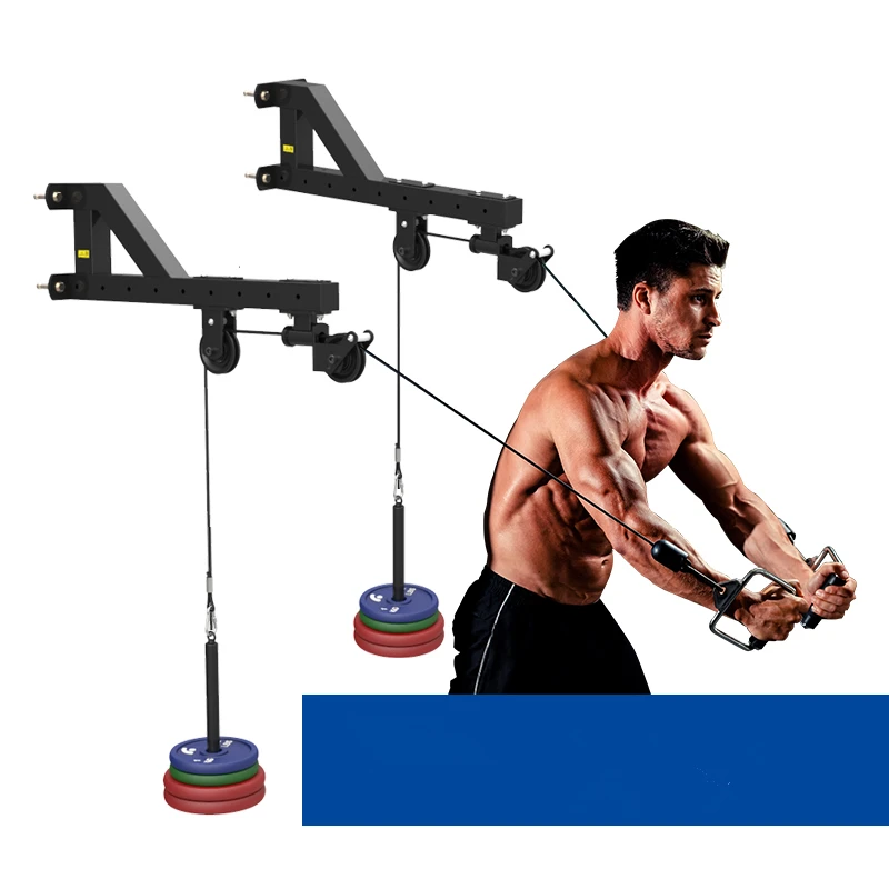 Máquina de cables multifuncional para gimnasio en casa, accesorios para tríceps, bíceps, Lat, remo extraíble, entrenamiento de cuerpo completo, equipo de Fitness - imagen 3