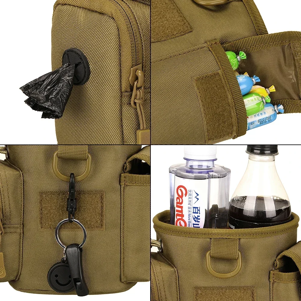 Riñonera táctica SINAIRSOFT gran capacidad para entrenamiento canino - imagen 4