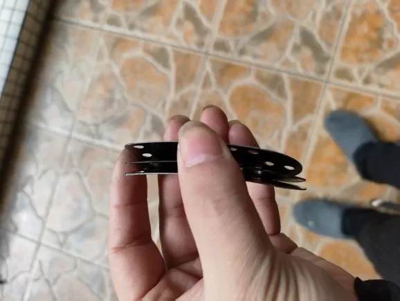 100 Uds Material de armadura táctica placa de armadura Zag armadura Sus armadura de hierro hierro acero inoxidable 7X3Cm - imagen 3