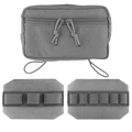 gray pouch