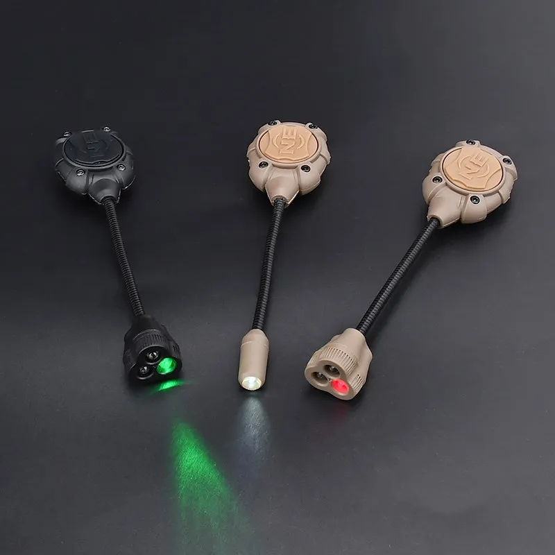 Wadsn Indicador de luz de señal de casco táctico, 3 modos, Mpls, lámpara de casco rápido militar, luces estroboscópicas de seguridad de supervivencia de caza - imagen 3