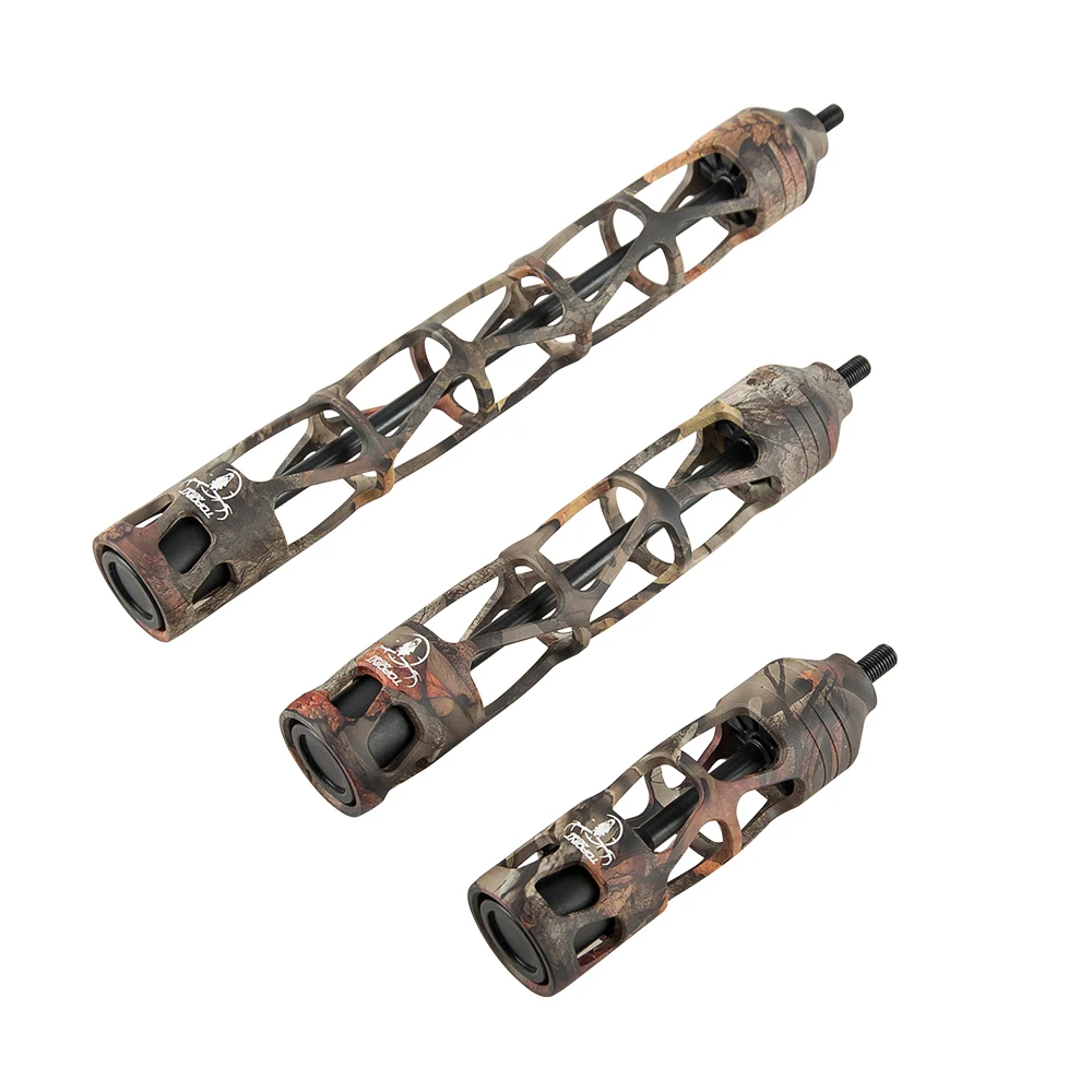 Estabilizador de arco compuesto de tiro con arco, barra de equilibrio, aleación de aluminio, amortiguador para tiro, accesorios de caza, 5/8/11 pulgadas - imagen 3