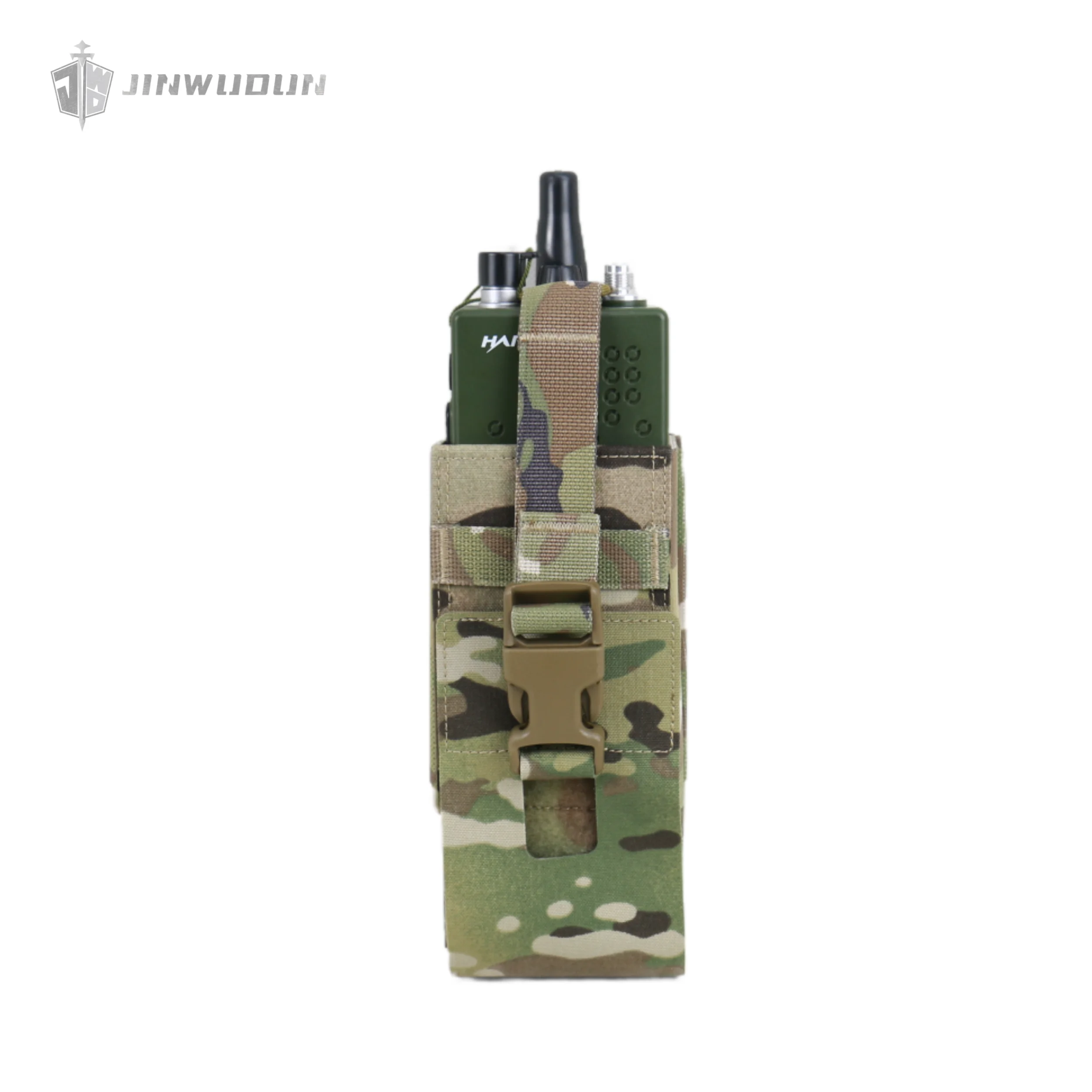 Bolsa táctica para radio e intercomunicador MOLLE ajustable - imagen 3