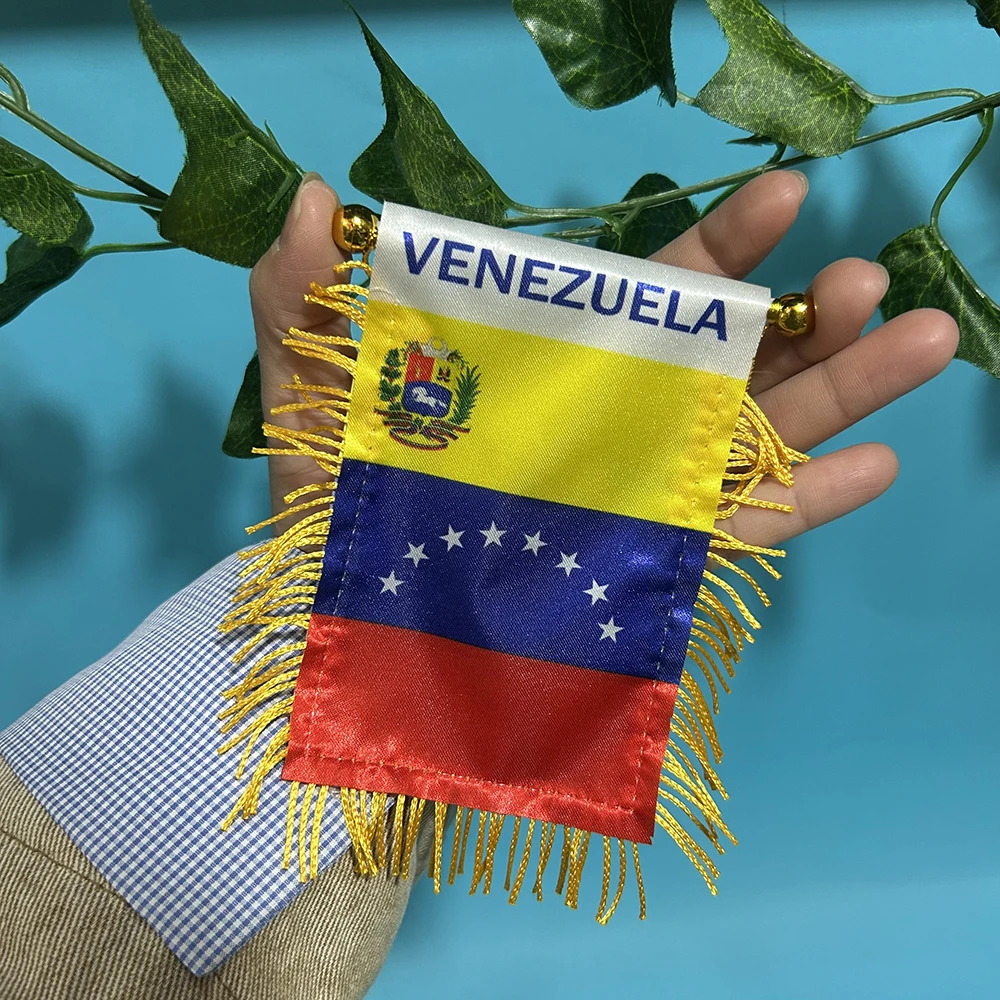 SKY FLAG bandera de coche Venezuela poliéster doble cara - imagen 2