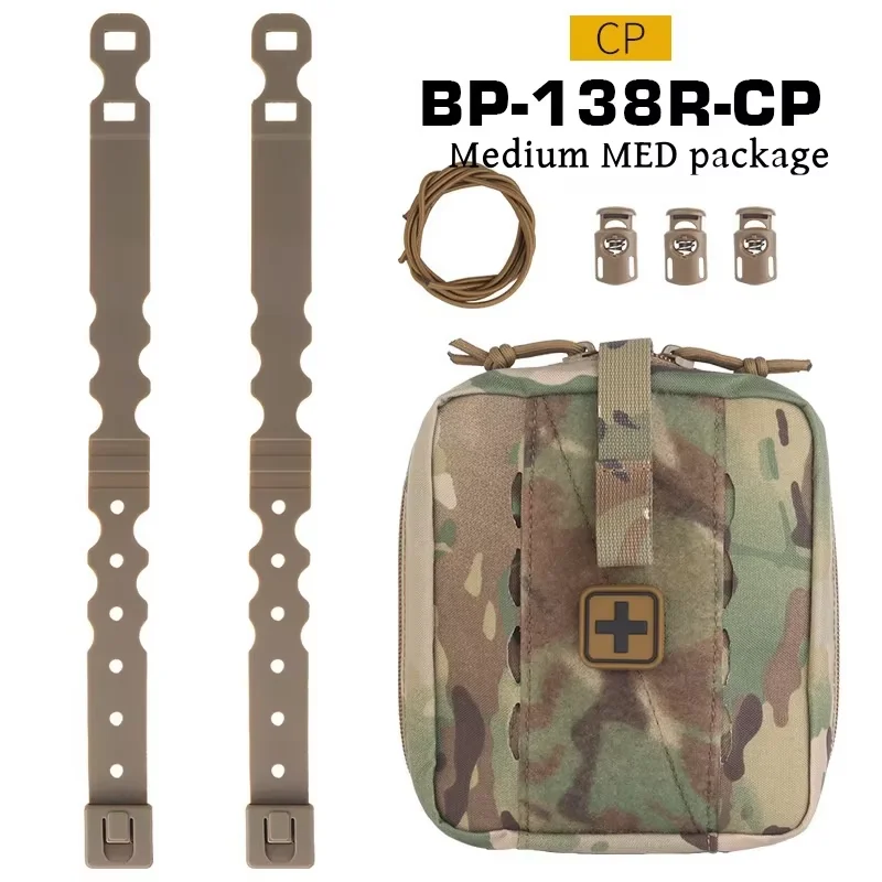 Chaleco exterior Molle botiquín de primeros auxilios mediano botiquín de primeros auxilios EMT botiquín de primeros auxilios para traumatismos de gran capacidad botiquín de primeros auxilios de liberación rápida - imagen 5