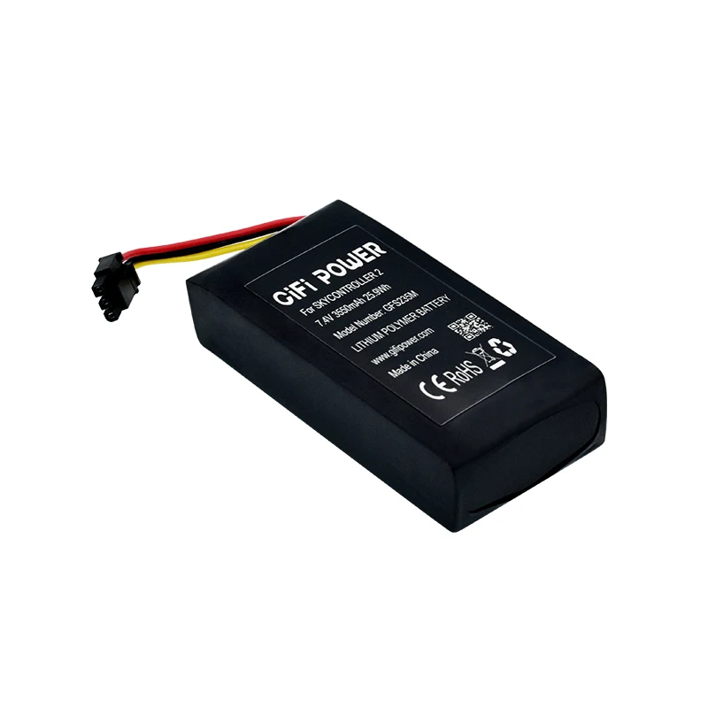 Batería de control remoto original de 7,4 V 3550 mAh para Parrot Skycontroller 2, batería recargable de 7,4 V - imagen 4