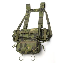 Plataforma de pecho táctica MK3 con micro chasis y bolsa H