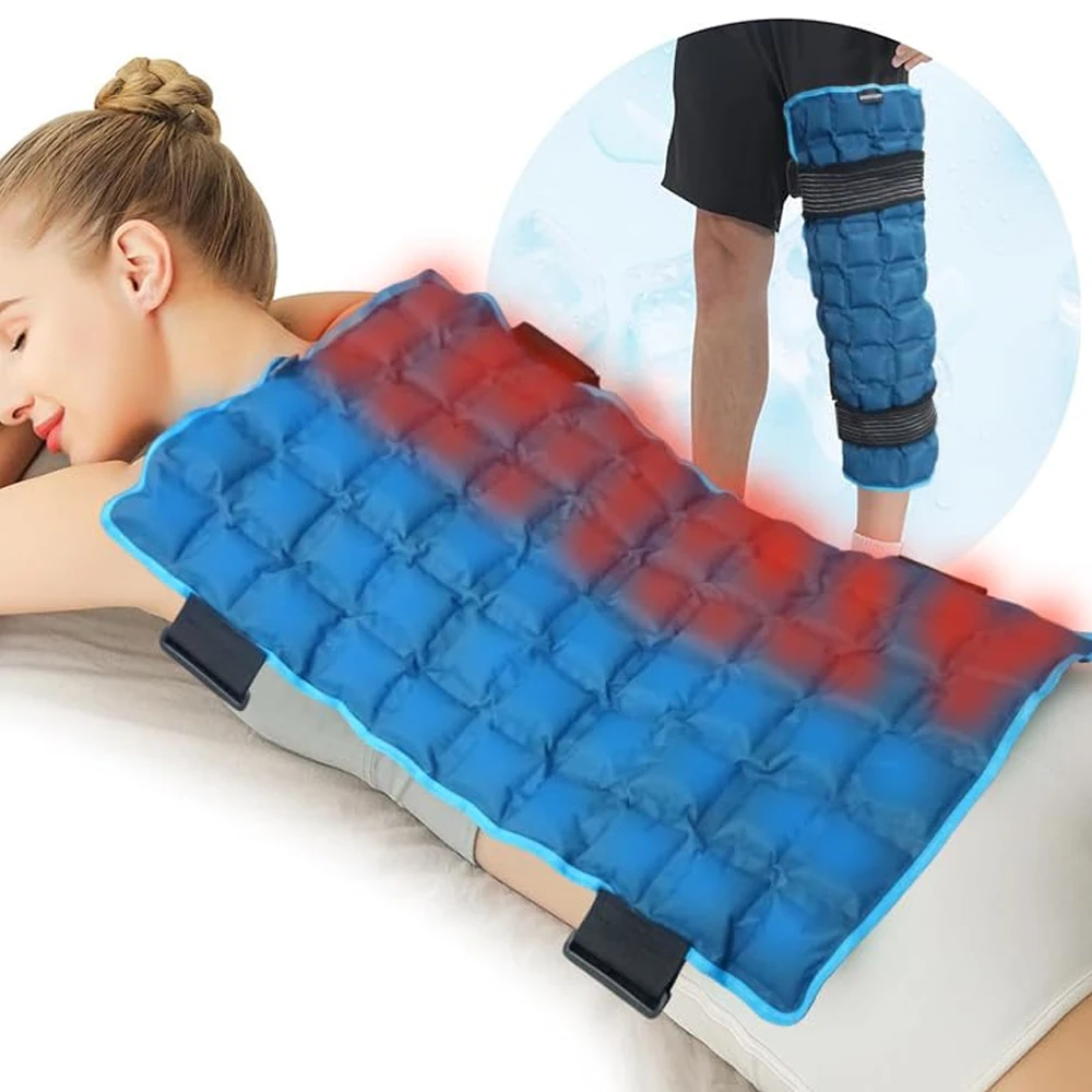 Compresa gel reutilizable frío calor terapia espalda lesiones - imagen 4