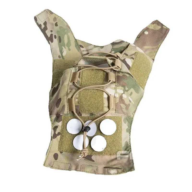 Funda para casco de caza táctica FMA 2 en 1 para Airsoft CP AF, compatible con casco de talla L - imagen 2