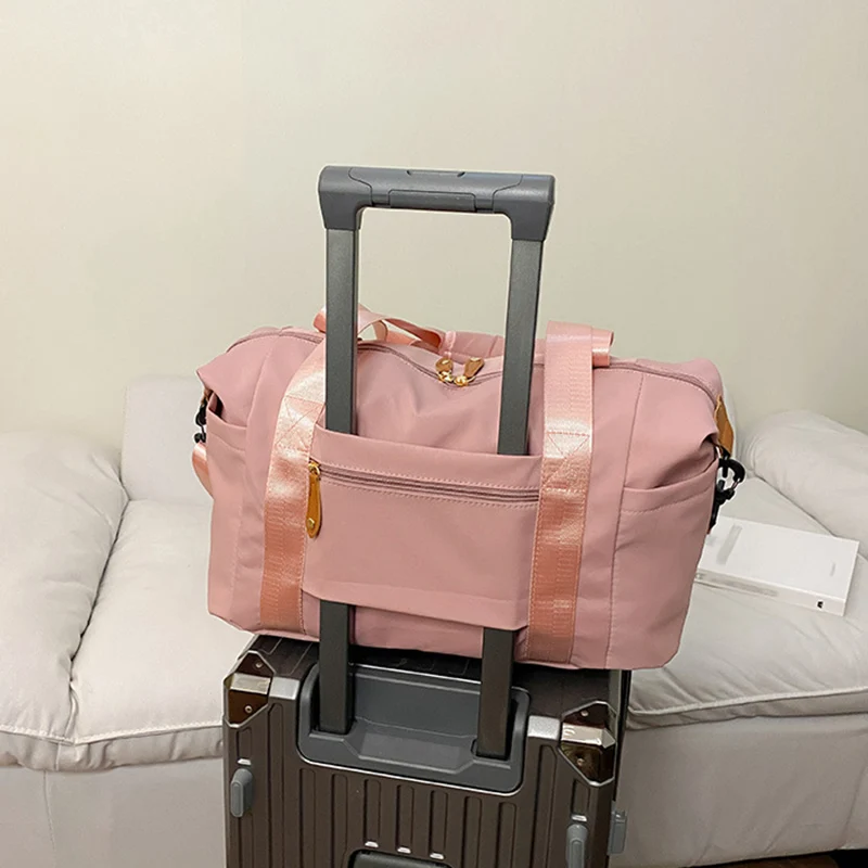 Bolsa de Fitness para Yoga para mujer, bolsas de tela Oxford de gran capacidad, portátil, para entrenamiento de gimnasia al aire libre, deporte, viaje, Camping - imagen 5