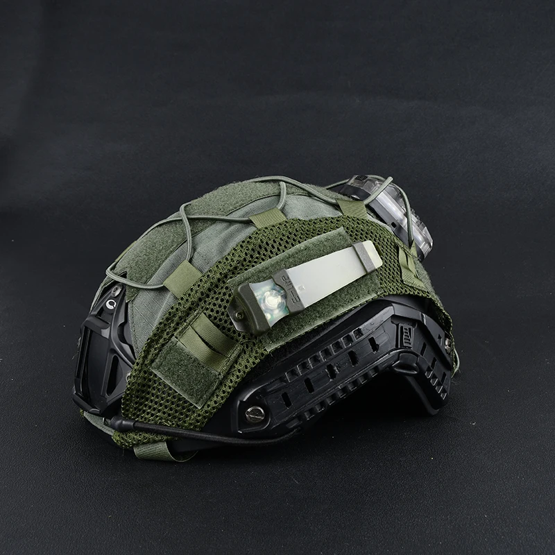 WADSN, cubierta táctica rápida para casco, MH PJ BJ OPS, casco de núcleo, funda protectora de cuerda elástica, accesorios para caza al aire libre - imagen 2