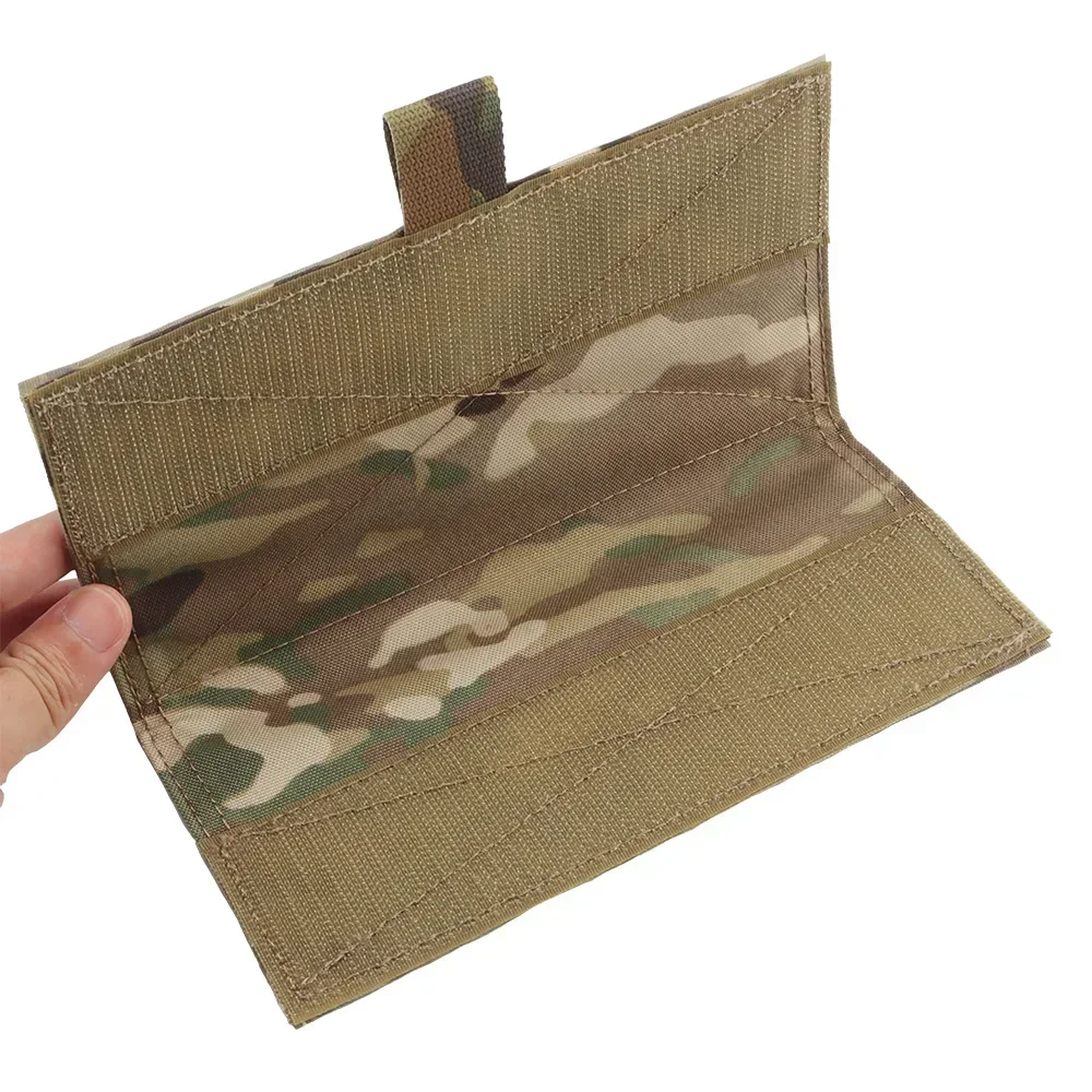 Gancho táctico con solapa completa Mk4, aparejo de pecho, Micro lucha, Velcro, chaleco de caza con solapa completa, cubierta de Panel frontal colgante para el pecho - imagen 5