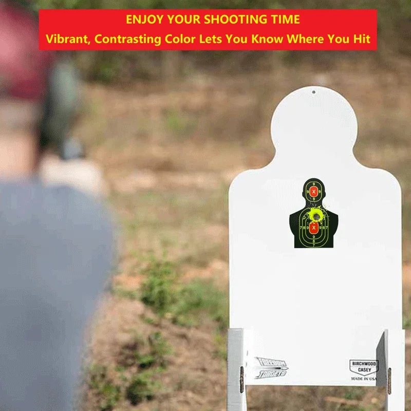 Herramientas de práctica reactiva de disparo, 50/100 piezas, salpicaduras de salpicaduras, papel 3 en por rollo, pegatina adhesiva, objetivos Amp - imagen 4