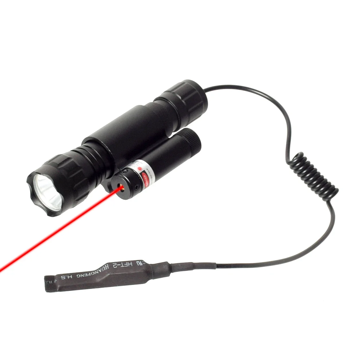 Linterna de arma táctica de visión nocturna, luz LED de pistola con cargador e interruptor remoto para Rifle Airsoft AK47, AR15, M4, Riel de 20mm - imagen 5