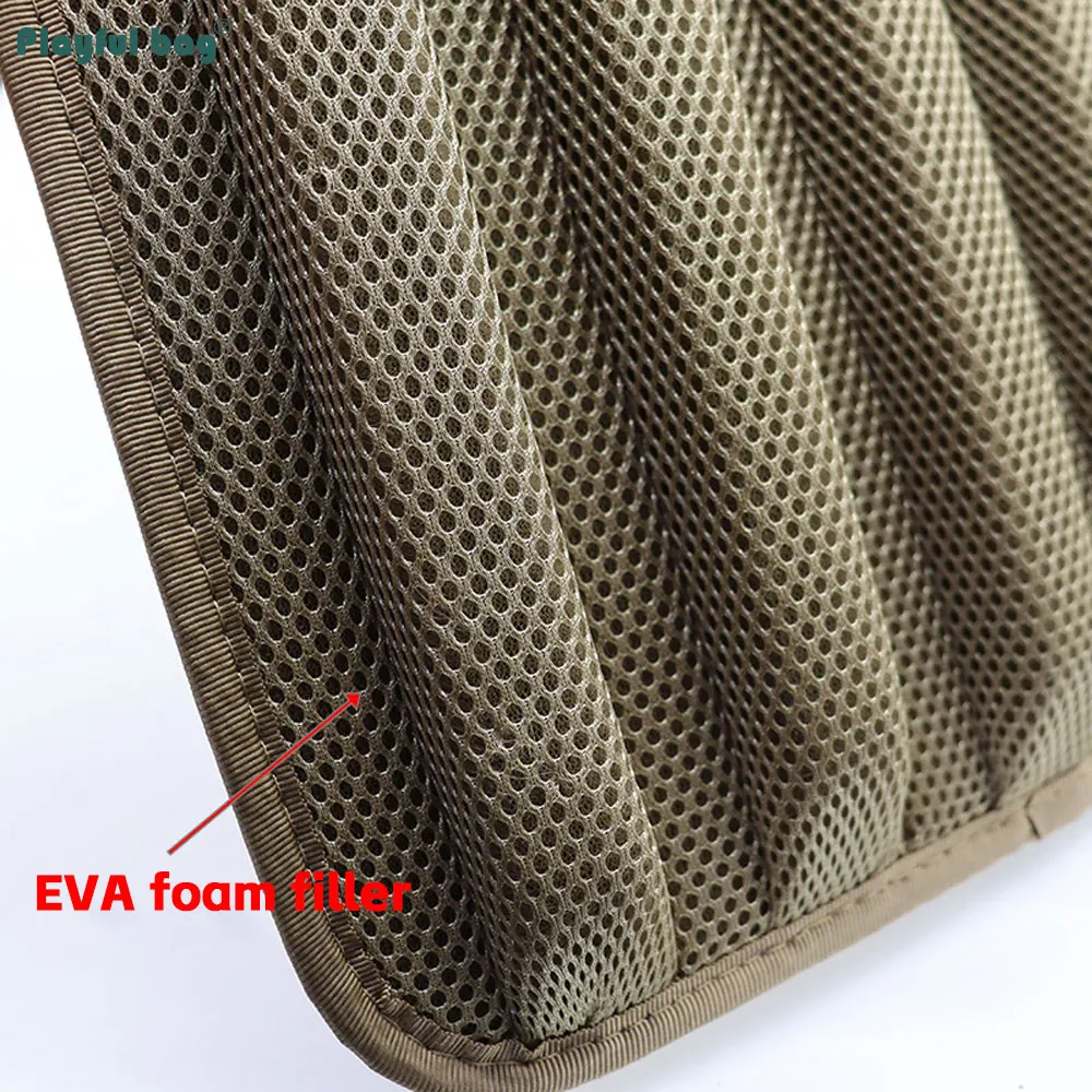 Chaleco táctico acolchado con panel EVA y deflector protector - imagen 4