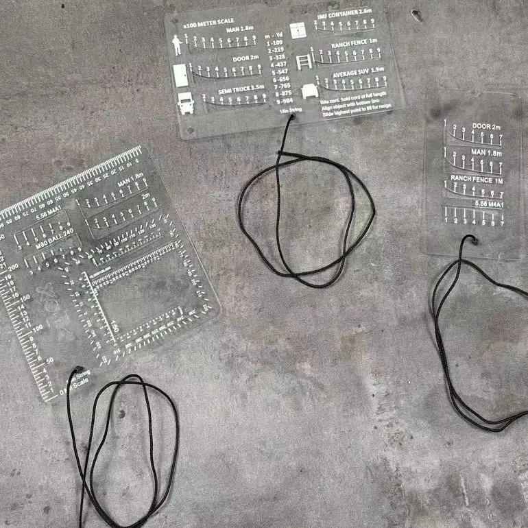 Tablero de encuesta táctico al aire libre, medición portátil para medición de disparo de rango - imagen 3