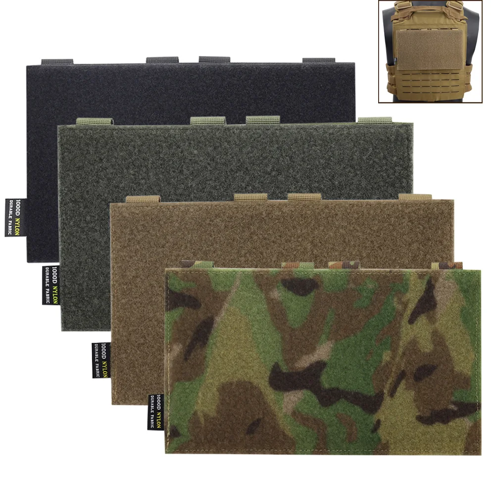 Panel adaptador MOLLE con velcro para chaleco táctico y parches