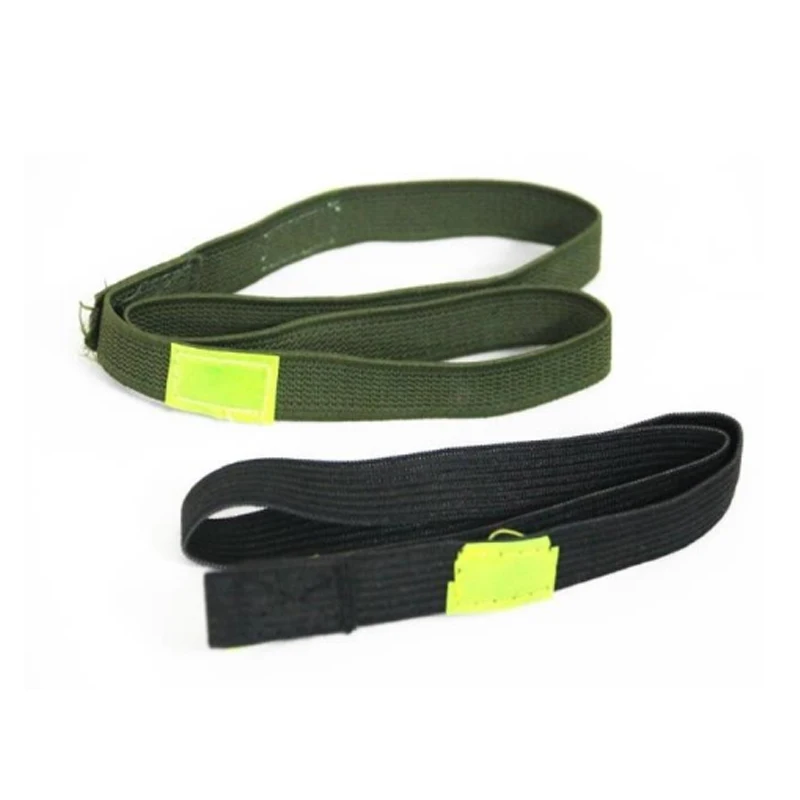 Banda elástica de nailon para caza, banda luminosa para ojo de gato, reflectante, ancha y gruesa, accesorios para casco, M1, MICH, M88, M35, escalada al aire libre - imagen 2