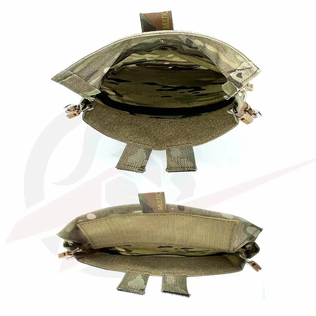 Bolsa de agua con Panel trasero táctico para exteriores, chaleco FCPC V5, portador de placa, bolsa de hidratación, bolsa táctica multiusos con cremallera - imagen 4