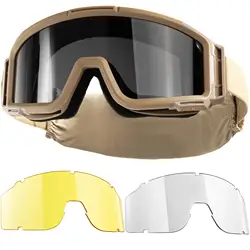 1TG Gafas tácticas airsoft antiniebla resistentes al impacto multiuso