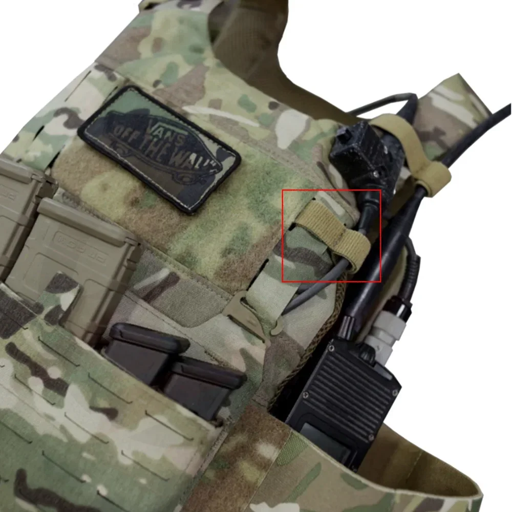 Kit de gestión de cables para exteriores, chaleco táctico, accesorios de almacenamiento, anillo de almacenamiento - imagen 5