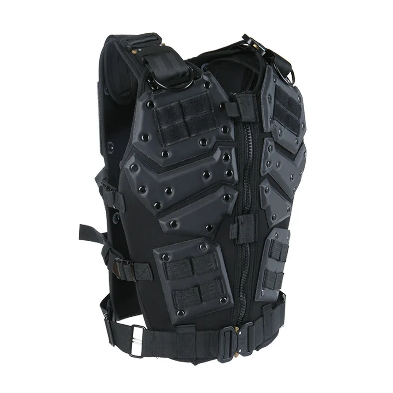 Chaleco táctico TF3, armadura corporal rápida, protector CS para Paintball, caza, con bolsa MAG rápida 5,56 - imagen 4