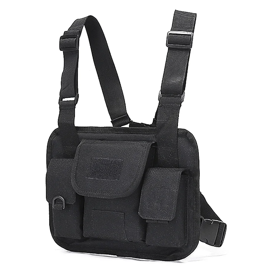 Bolso de baile callejero al aire libre joven y de moda, mochila de pecho, bolso de moda hip-hop - imagen 2