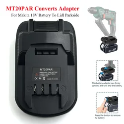 Adaptador batería Makita Li-ion a Parkside X-Team compatible