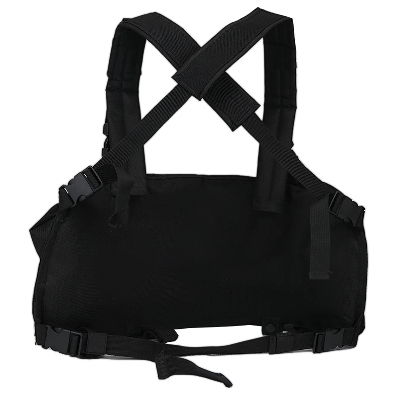 Camiseta sin mangas táctica militar para exteriores para hombre, camiseta sin mangas protectora de combate para caza militar Airsoft, equipo multifuncional colorido - imagen 5