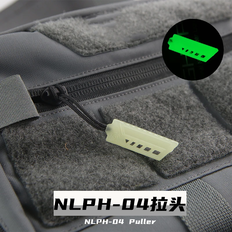 Mochila con cabeza de tracción luminosa de alta luz funcional 2,0, chaqueta de boxeo, ropa de TPU, cuerda con cremallera, cordón táctico - imagen 4