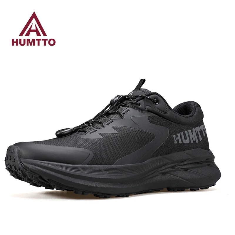 HUMTTO zapatos de senderismo al aire libre, zapatos informales para hombre, zapatillas antideslizantes, botas de trekking al tobillo, zapatos transpirables para correr todoterreno - imagen 2
